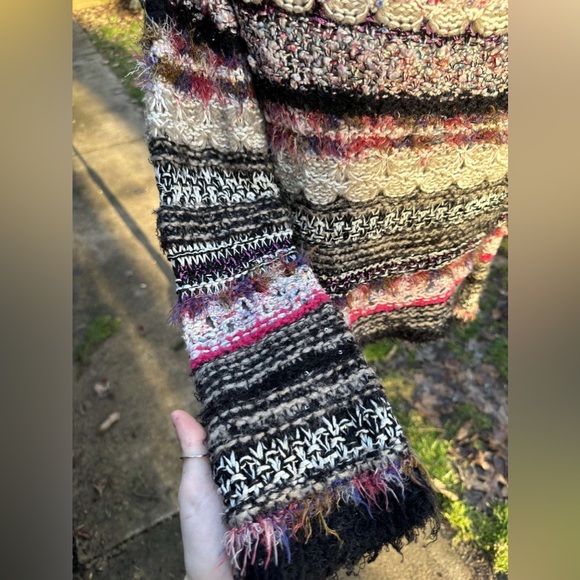 Anthropologie Sleeping on Snow Knitted Sweater Medium - Picture 3 of 7